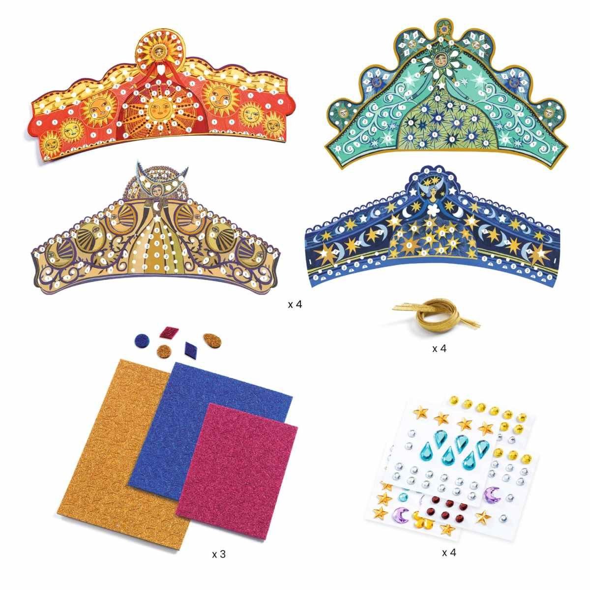 Mosaik Kreativset DIY Zauberfeen Diademe DJECO