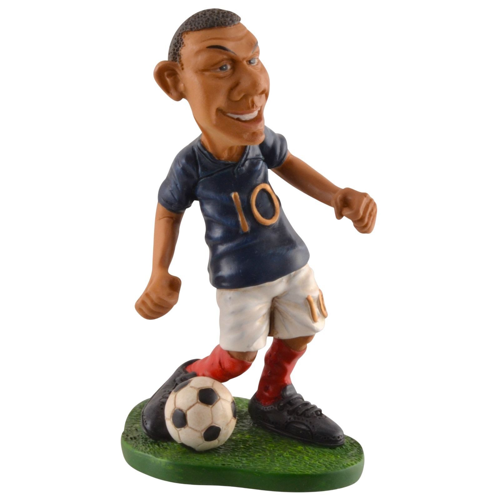 Vogler Dekofigur Comical Kylian Fußballer-Karikatur 11cm by Warren Stratford
