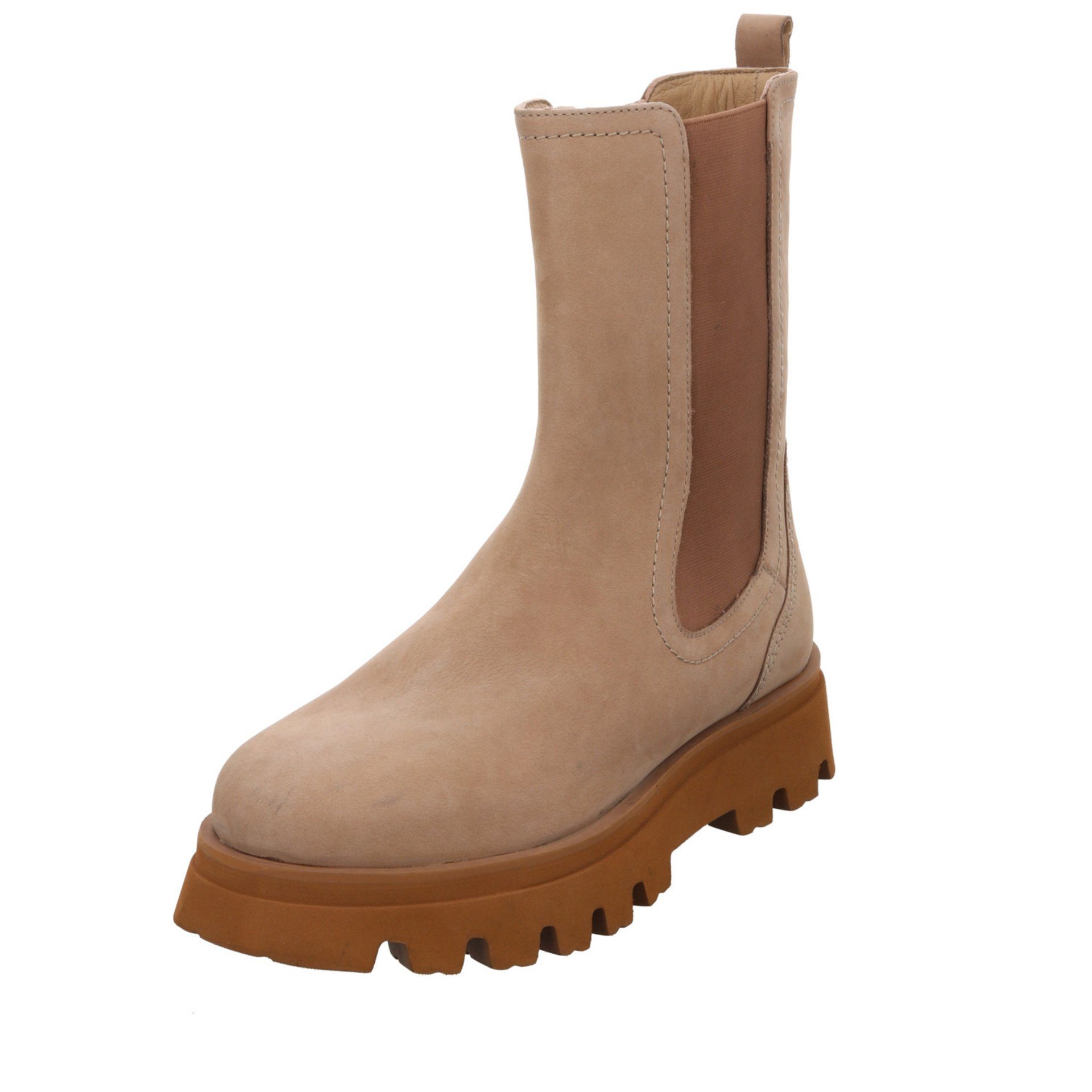 Ara Kopenhagen Chelsea Boots Leder-/Textilkombination Chelseaboots Leder-/Textilkombination grau 046605