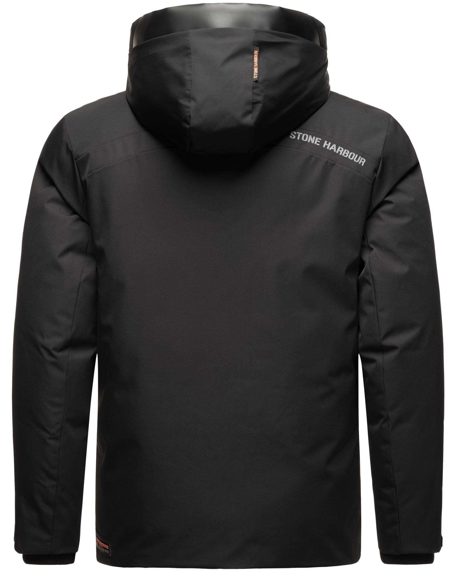 Stone Harbour Outdoorjacke Moagaa Sportliche Winterjacke mit Kapuze