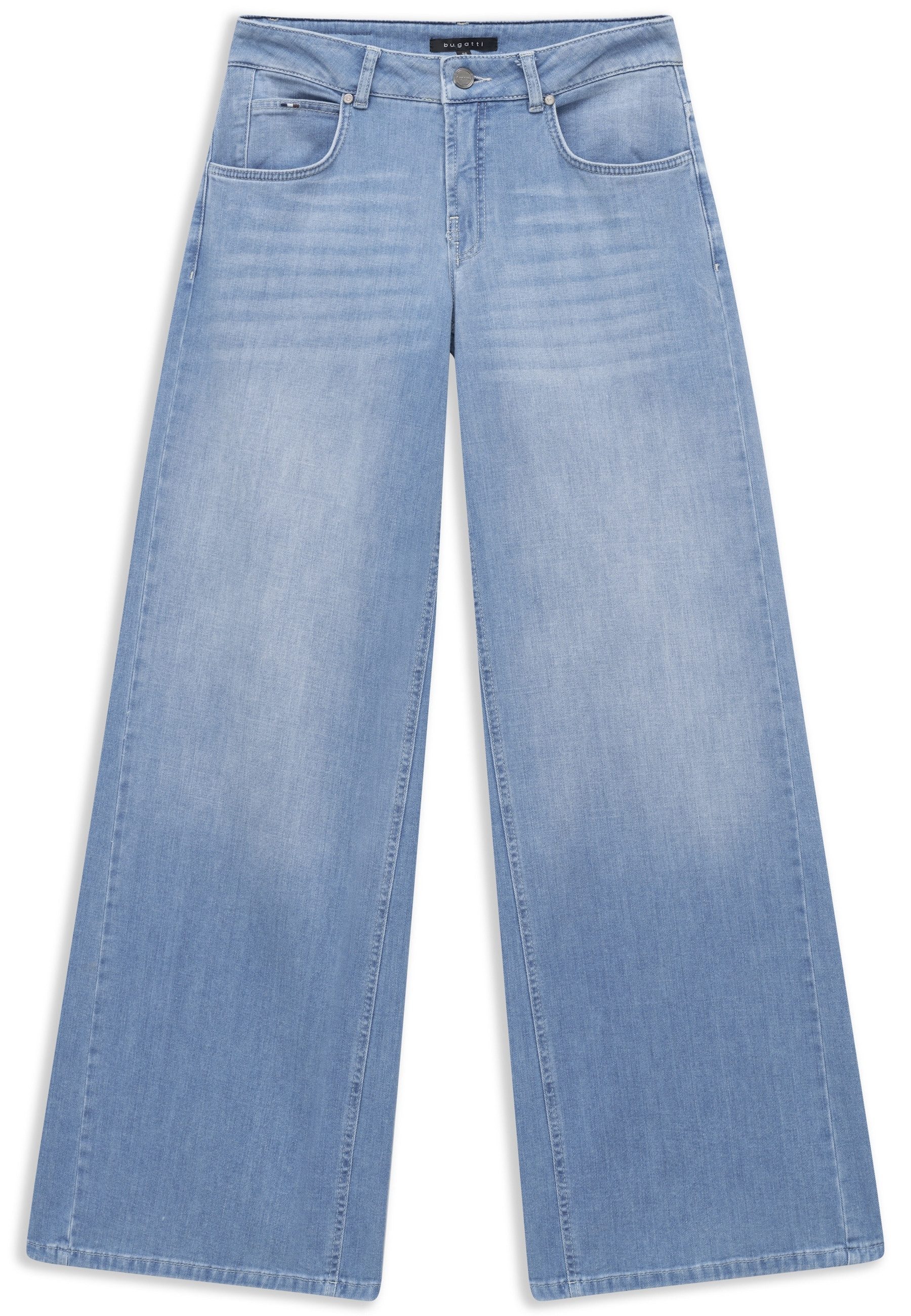 bugatti 5-Pocket-Jeans Modern Fit 5-Pocket leicht ausgestellt