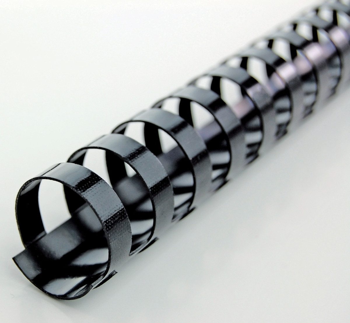 GBC Thermo-Bindemappe Binderücken ibiCombs 16mm 21 Ringe schwarz VE=100 Stück, (