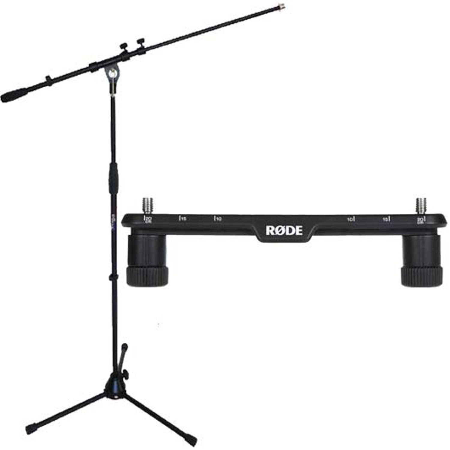 Mikrofon-Halterung Rode Stereo Bar SB20 mit Mikrofonständer