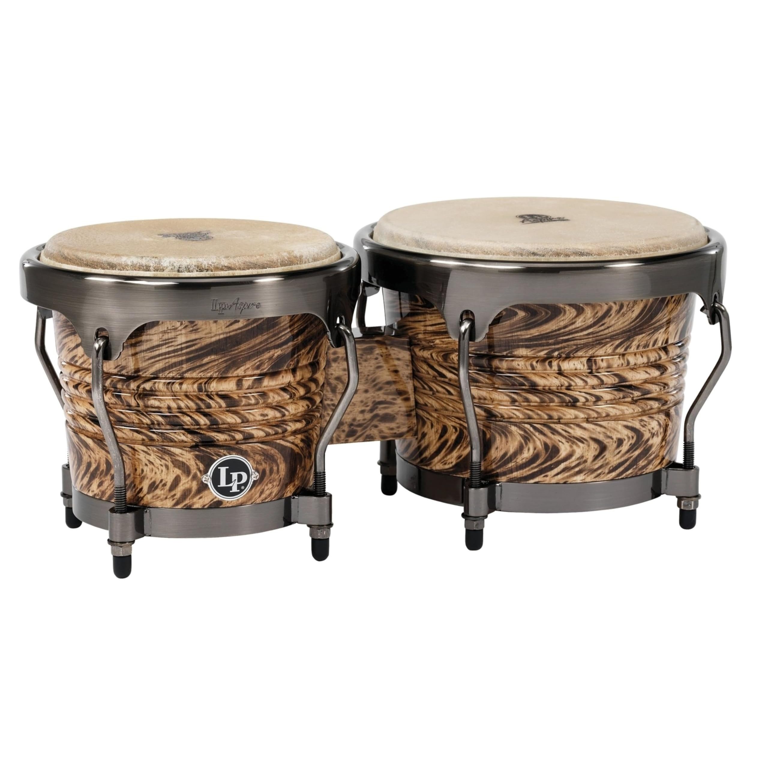 Latin Percussion Bongo, Percussion, Bongos, LPA601-HC Aspire Bongos 6 3/4" & 8" Havana Café - Bongo