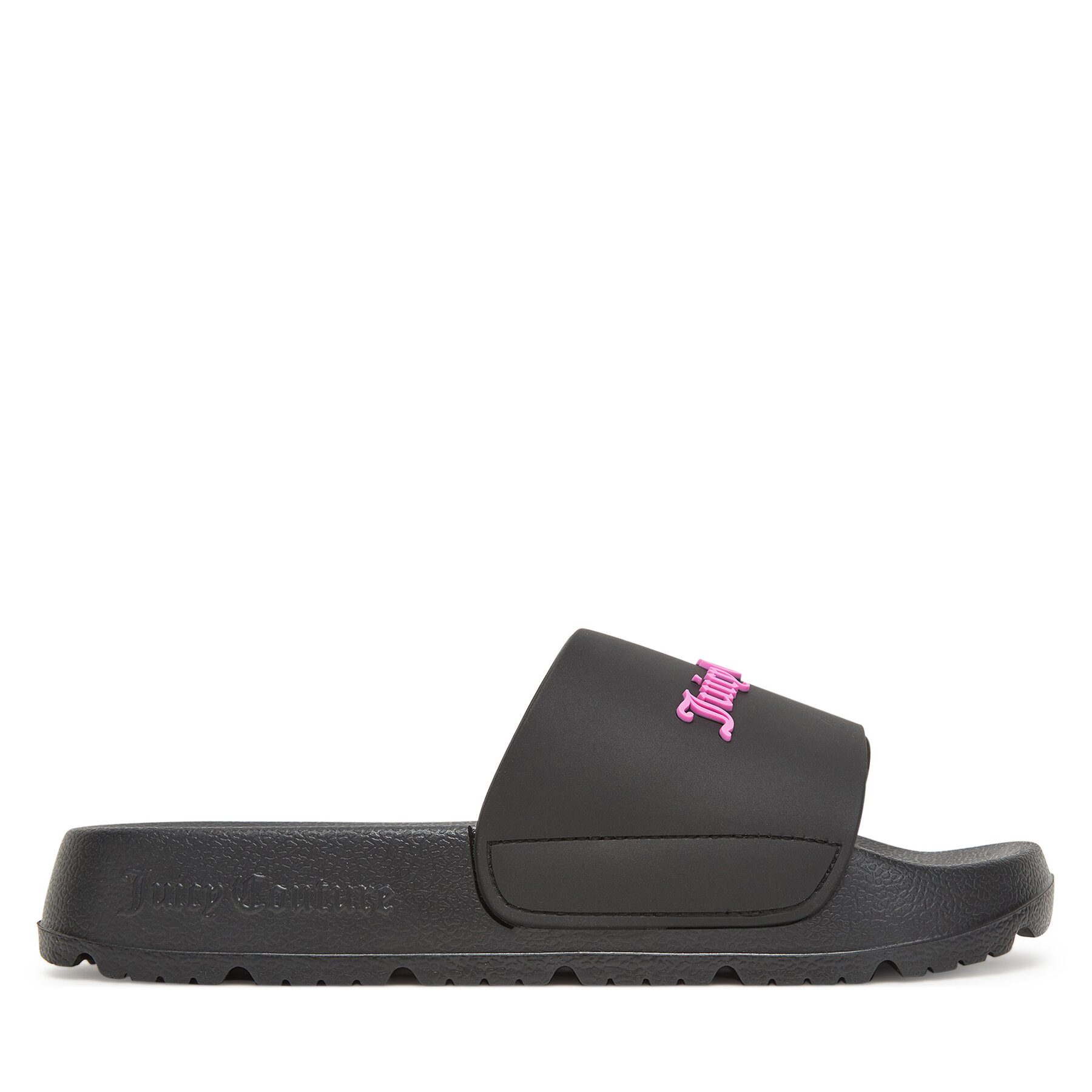 Juicy Couture Juicy Couture Damen Flip-Flops Schwarz, Rosa Badepantolette