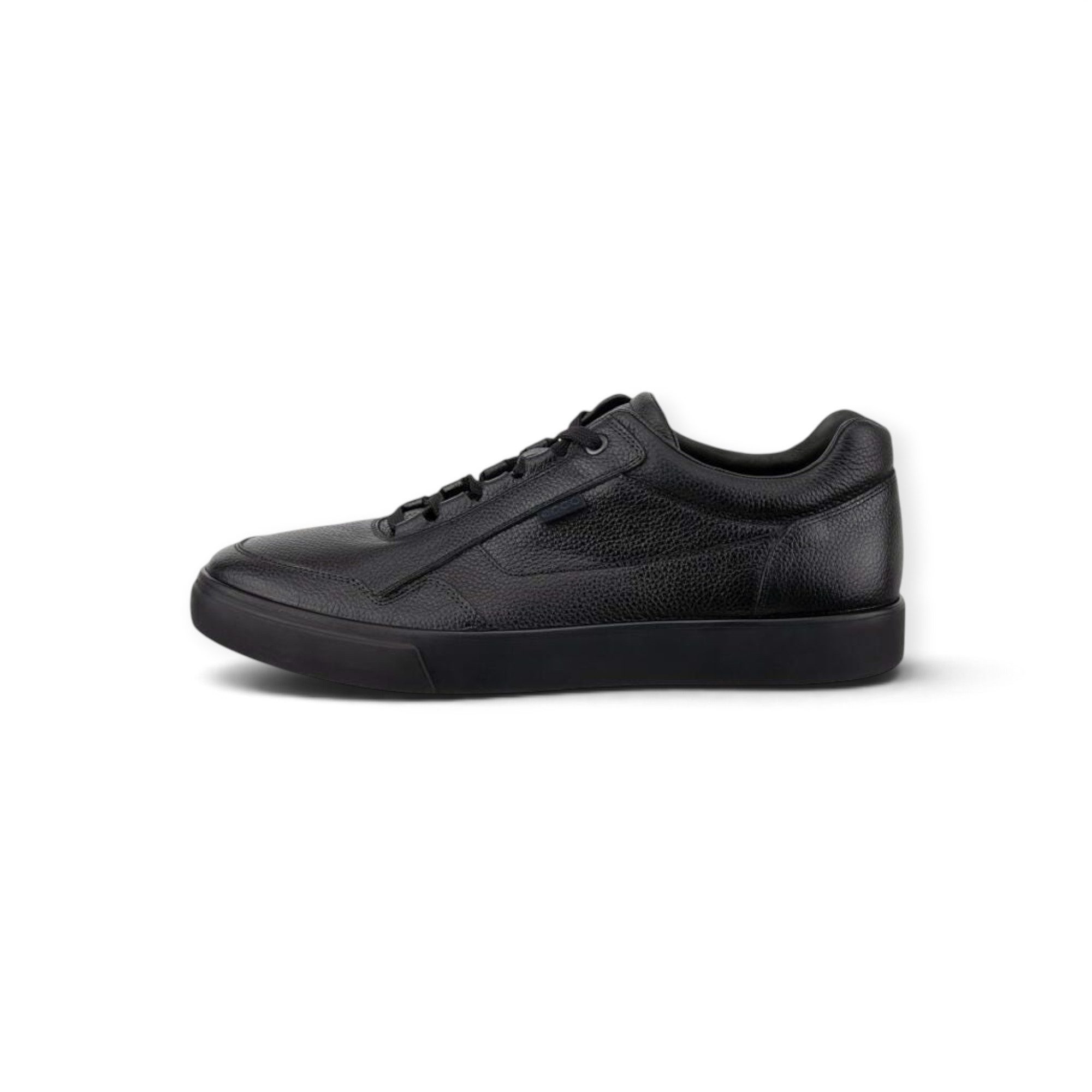 Ecco Soft 10 (Nubukleder) schwarz Herren Sneaker