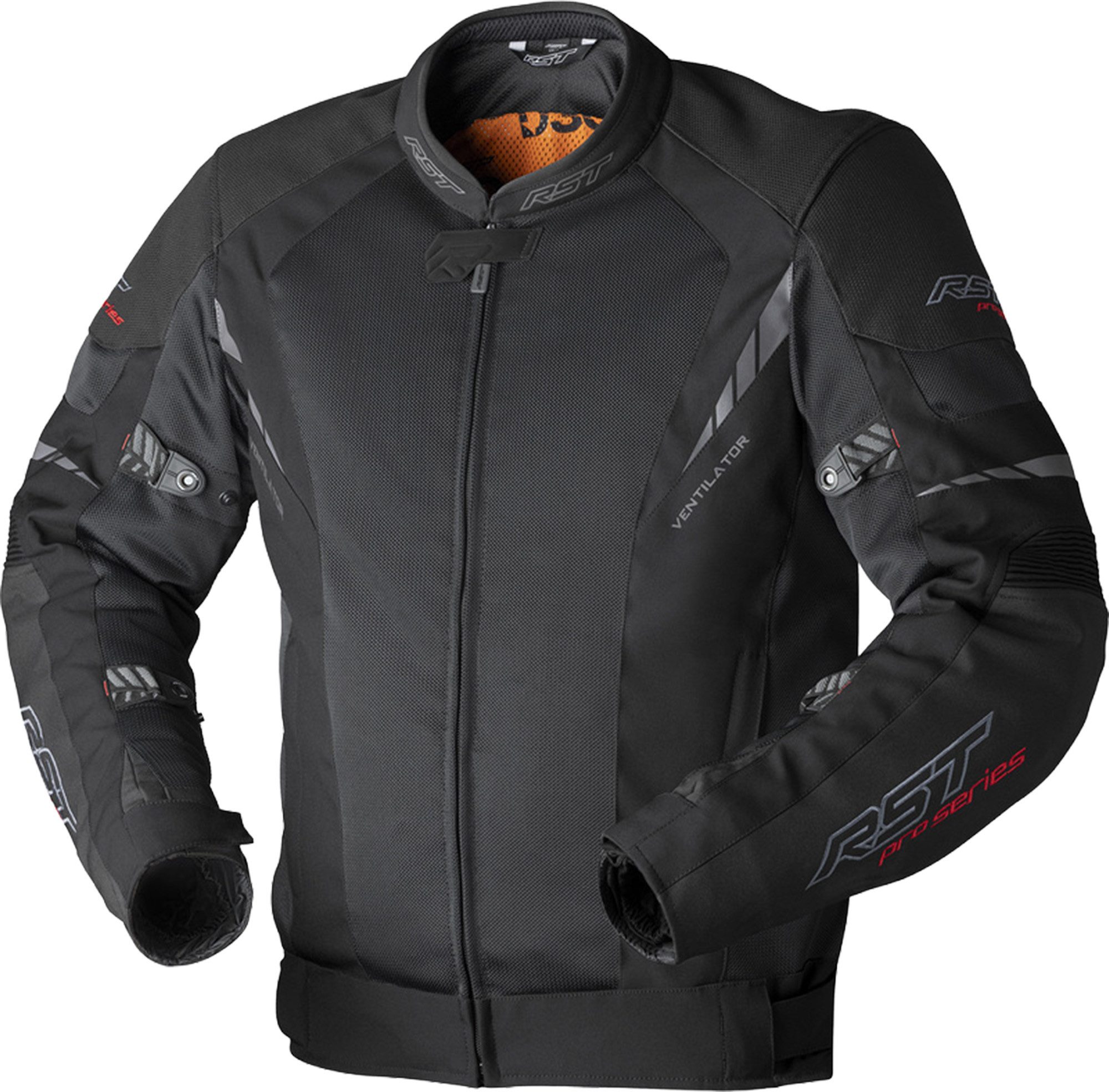 RST Motorradjacke Pro Series Ventilator D3O Motorrad Textiljacke Verbindungsreißverschluss,Ellenbogenprotektoren enthalten,Schulte