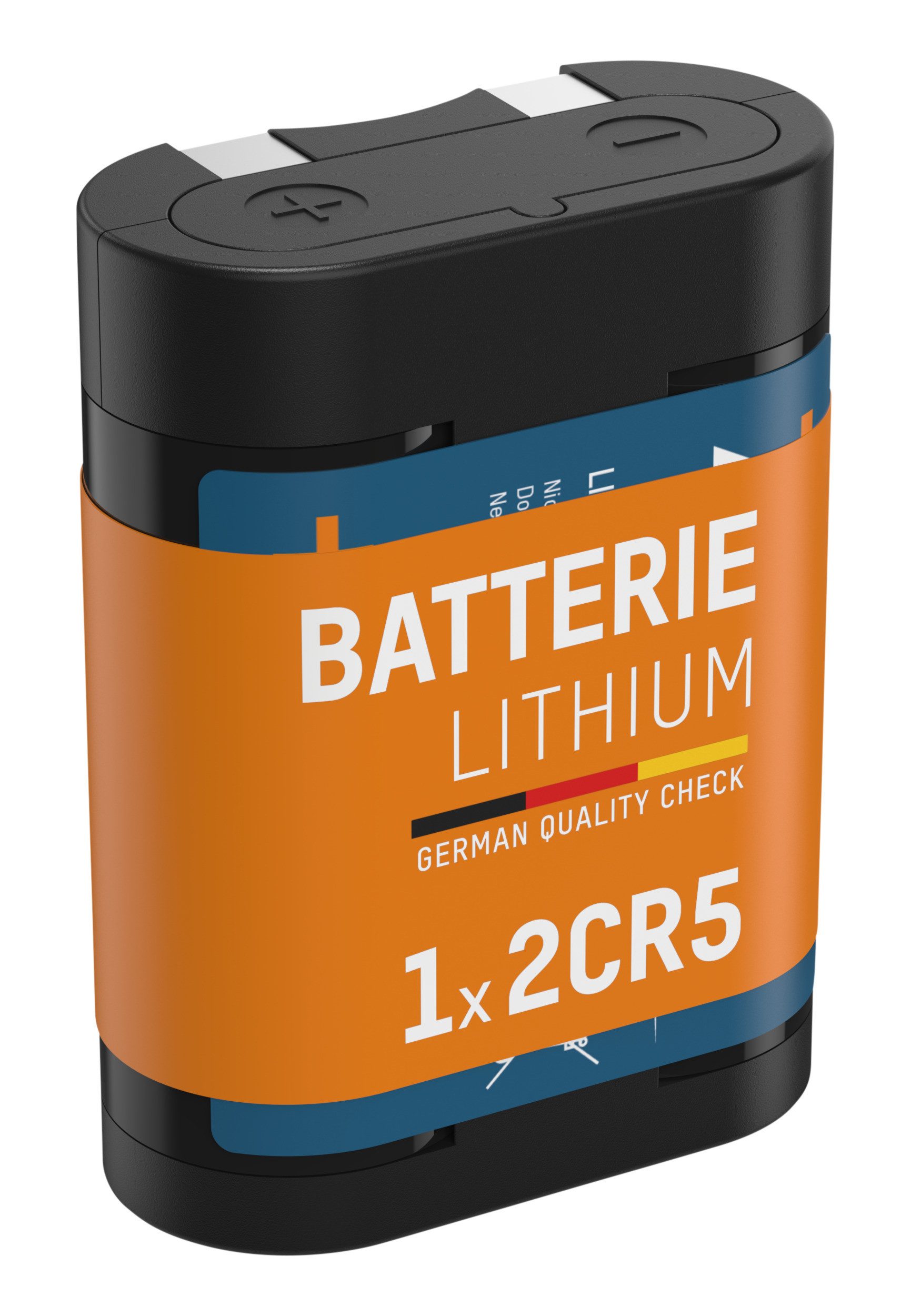 Lithium Batterie 2CR5, 6V Li Fotobatterie, langlebig & zuverlässig Batterie