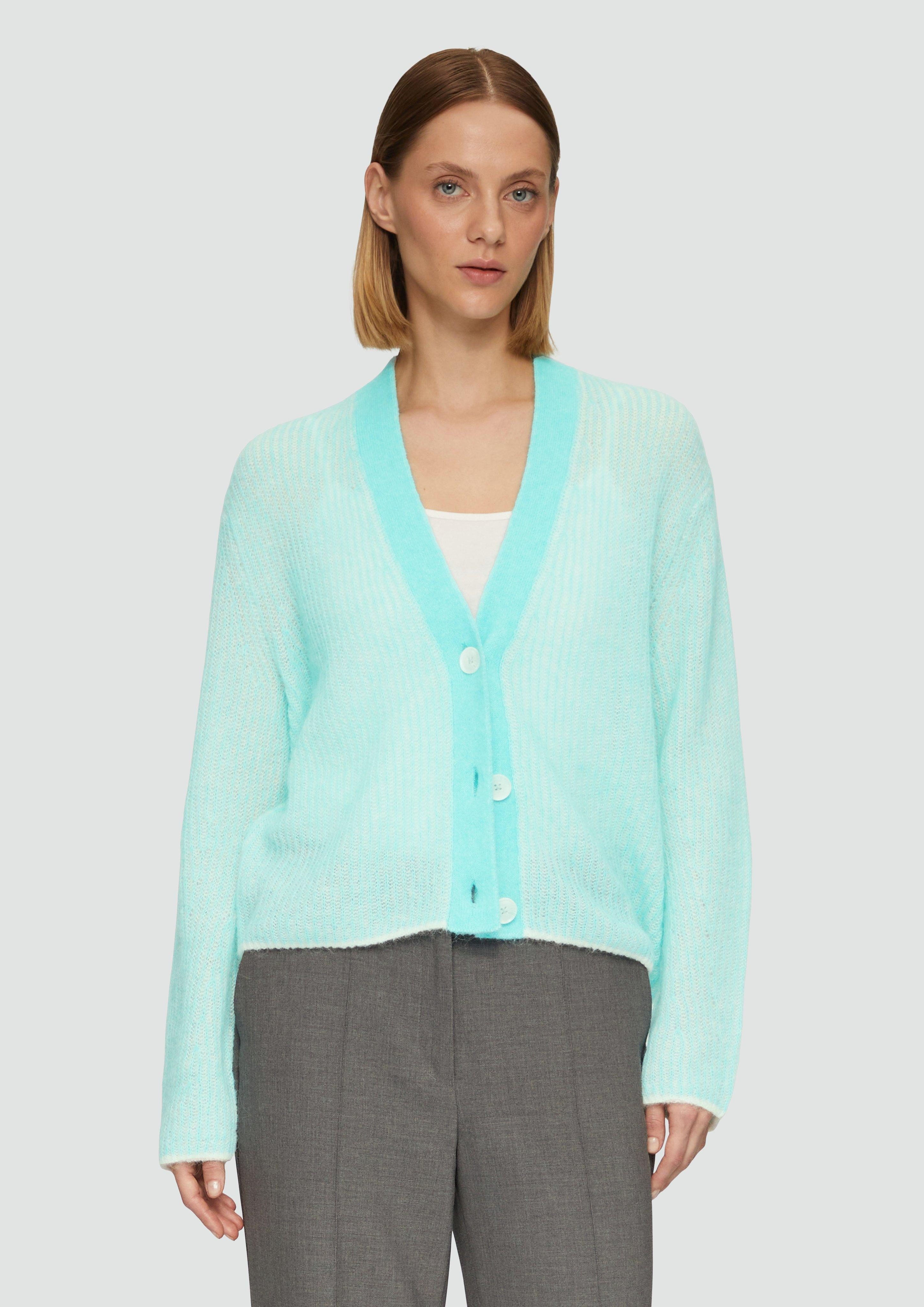s.Oliver BLACK LABEL Strickjacke Lockere Strickjacke günstig online kaufen