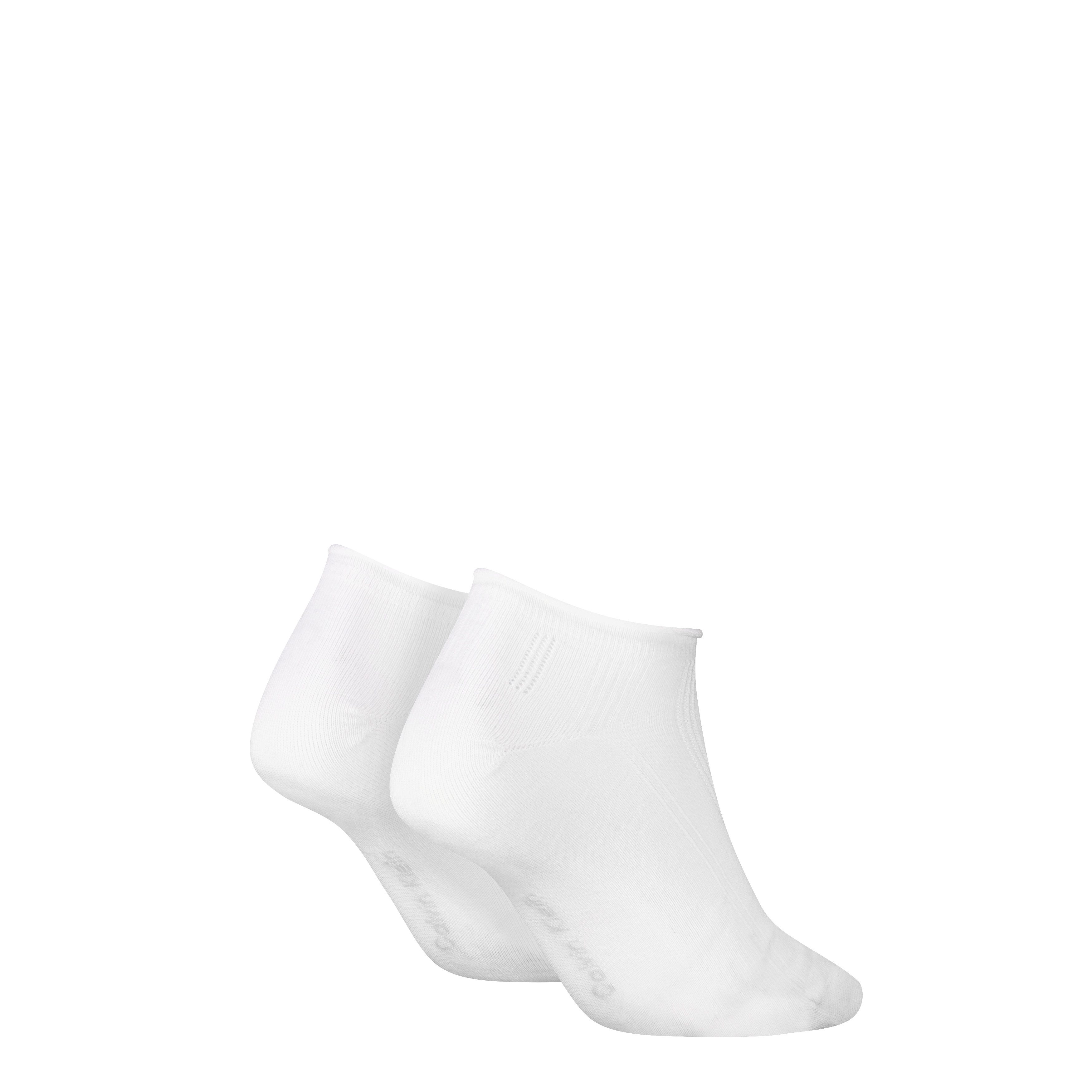 Calvin Klein Sneakersocken CK WOMEN SNEAKER PELERINE (2 Paar) mit kleinem Rollbund, Cotton-Mix, elastisch