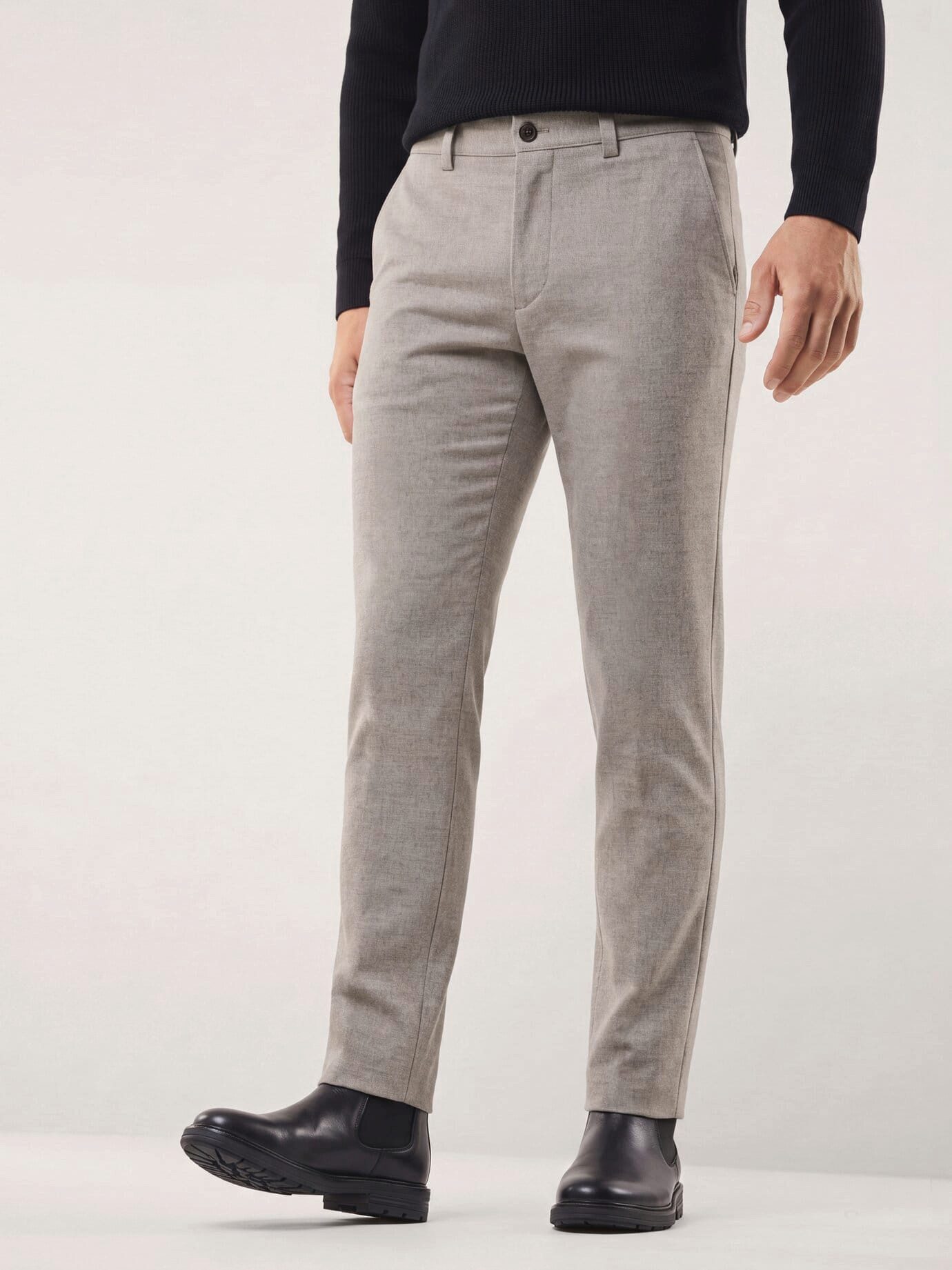 Walbusch Anzughose Herren Premium Sport-Flanell Hose Modern fit, Business, bügelfrei, wärmend