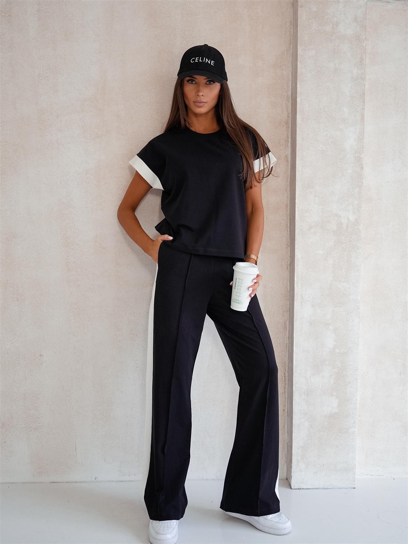 EloModa Jogginganzug Damen Jogginganzug Freizeitanzug mit günstig online kaufen