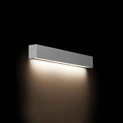 Licht-Trend Wandleuchte »Wall S edle LED-Spiegelleuchte Silber-Silber«