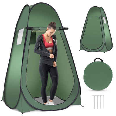 COSTWAY Faltzelt Duschzelt, Campingzelt, Personen: 1, 120x120x190cm