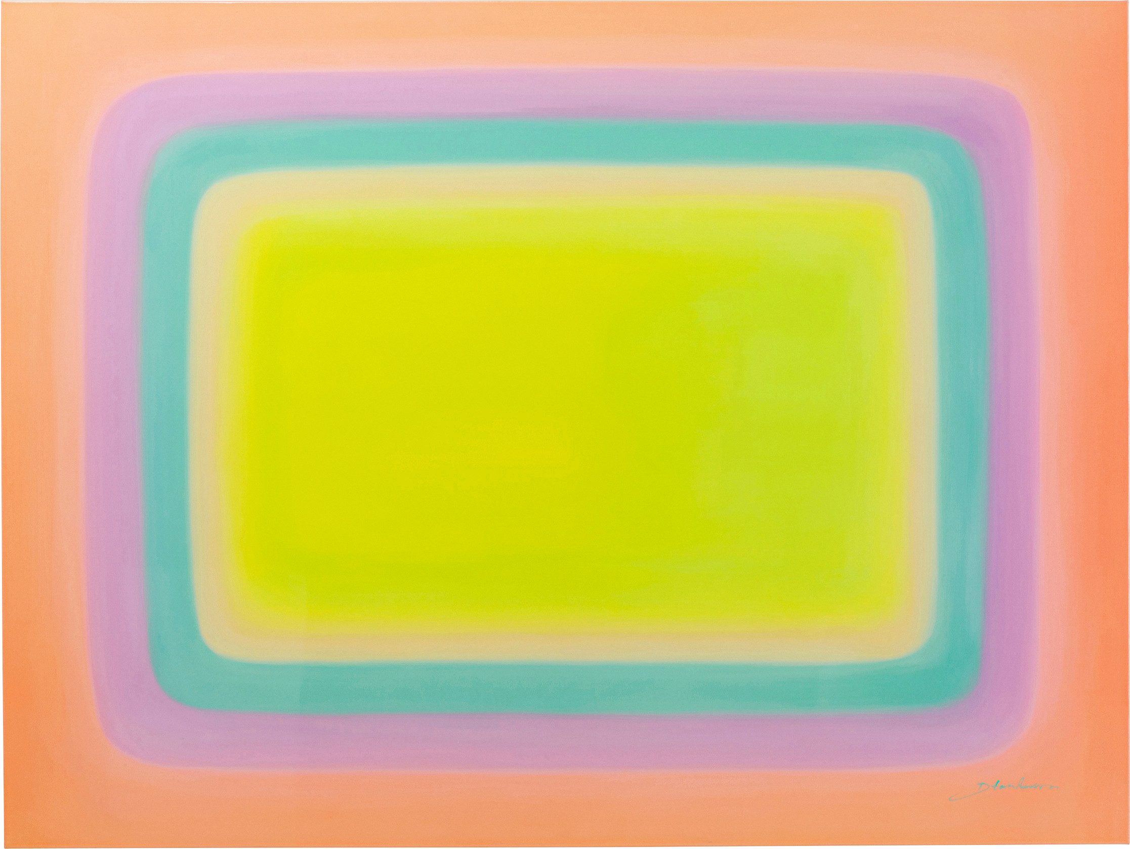 Kare Design Leinwandbild Leinwandbild Tendency Blush