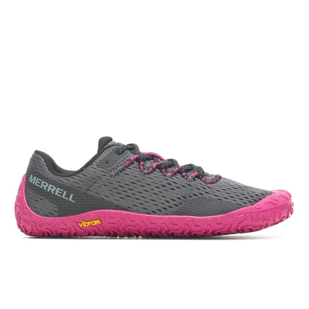 Merrell Vapor Glove 6 granitgrau/fuchsia Damen Laufschuh