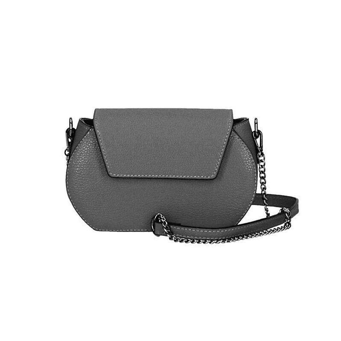 ITALYSHOP24 Schultertasche Made in Italy Damen Leder Tasche CrossOver, trag günstig online kaufen