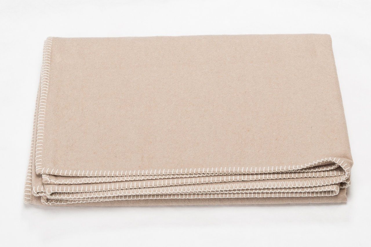 Wohndecke Sylt 'Uni' 140 x 200 cm, DAVID FUSSENEGGER günstig online kaufen