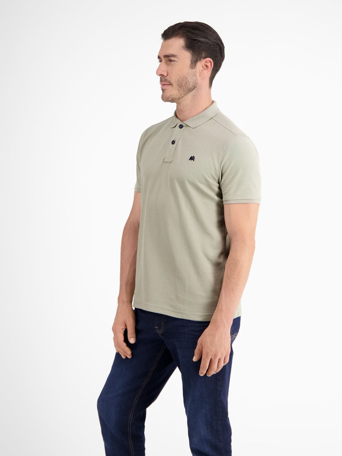 LERROS Poloshirt Basic in *Cool & Dry* Piquéqualität