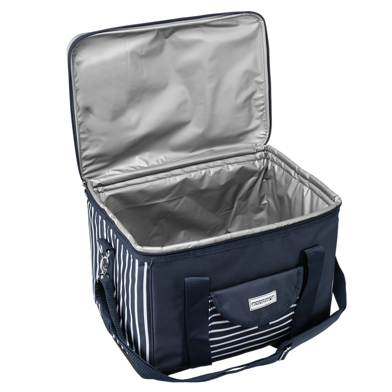 anndora Kühltasche 40 Liter Picknicktasche, 40 l, Zweiwege-Reißverschluss - wasserdichtes verschweißtes Innenfutter
