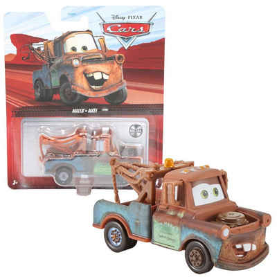 Disney Cars Spielzeug-Rennwagen Mater Hook HLT83 Disney Cars Cast 1:55 Autos Mattel