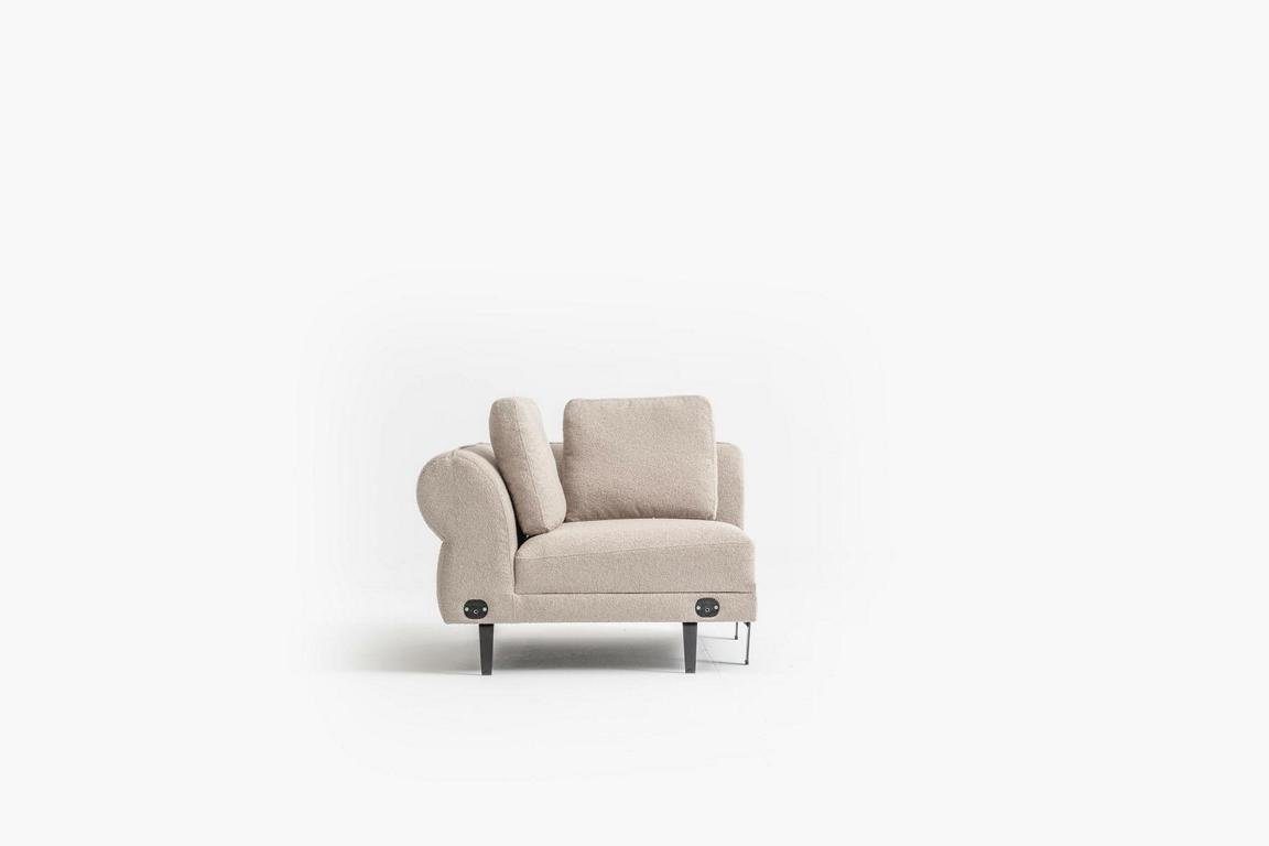 Möbel, Form Luxus Wohnzimmer Ecksofa L- Europe Made Stil 402x227 Sofa Modern JVmoebel Beige in