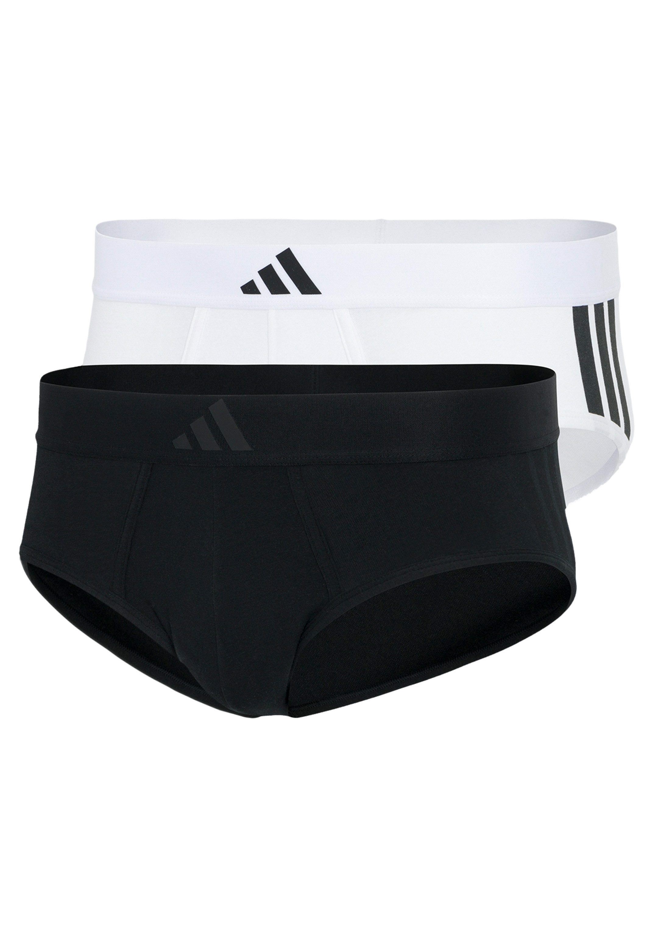adidas Sportswear Slip 2er Pack Active Flex Cotton 3 Stripes (Spar-Set, 2-S günstig online kaufen
