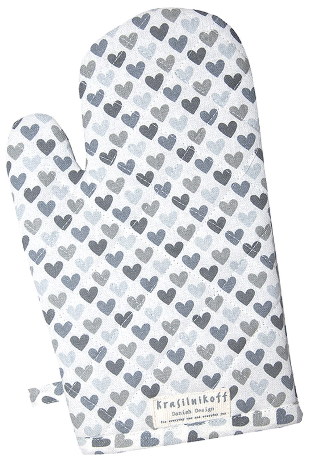 Krasilnikoff Topfhandschuhe Konfetti Hearts, (1-tlg., 1-teilig), günstig online kaufen