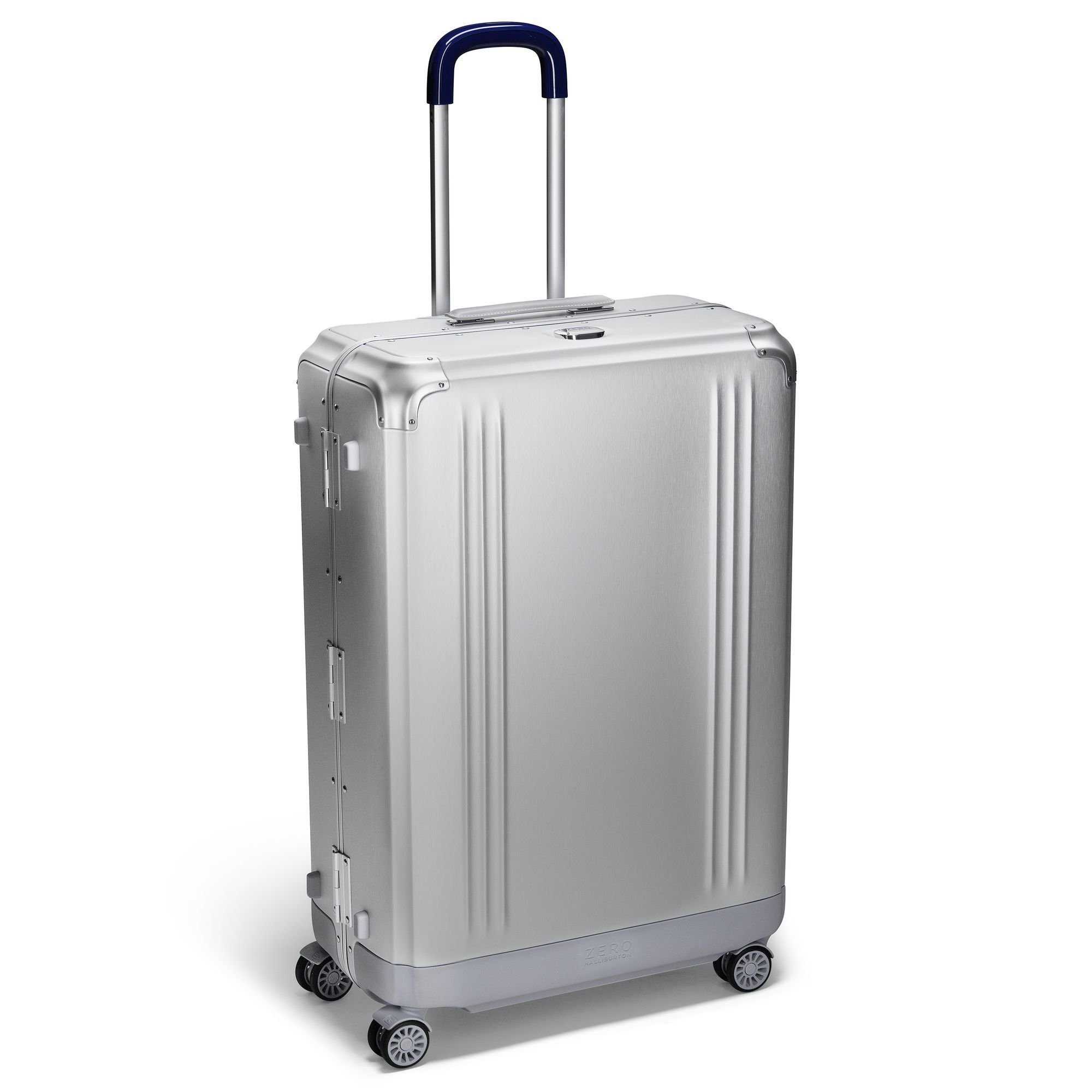 Zero Halliburton Hartschalen-Trolley Pursuit Aluminium, 4 Rollen, Aluminium