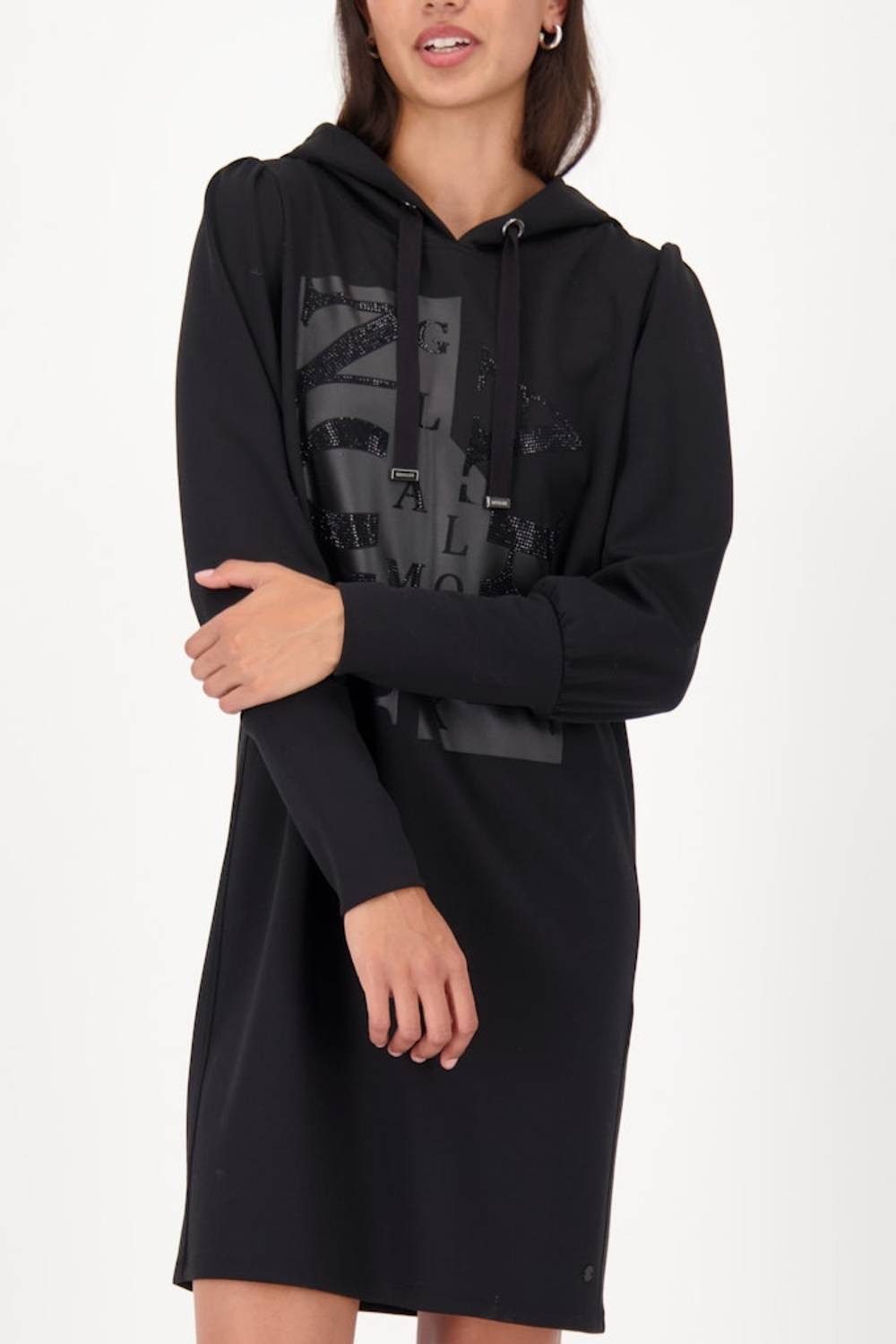 Monari Strandkleid 809420 Weiches Strickmuster mit dezentem Wintermotiv günstig online kaufen