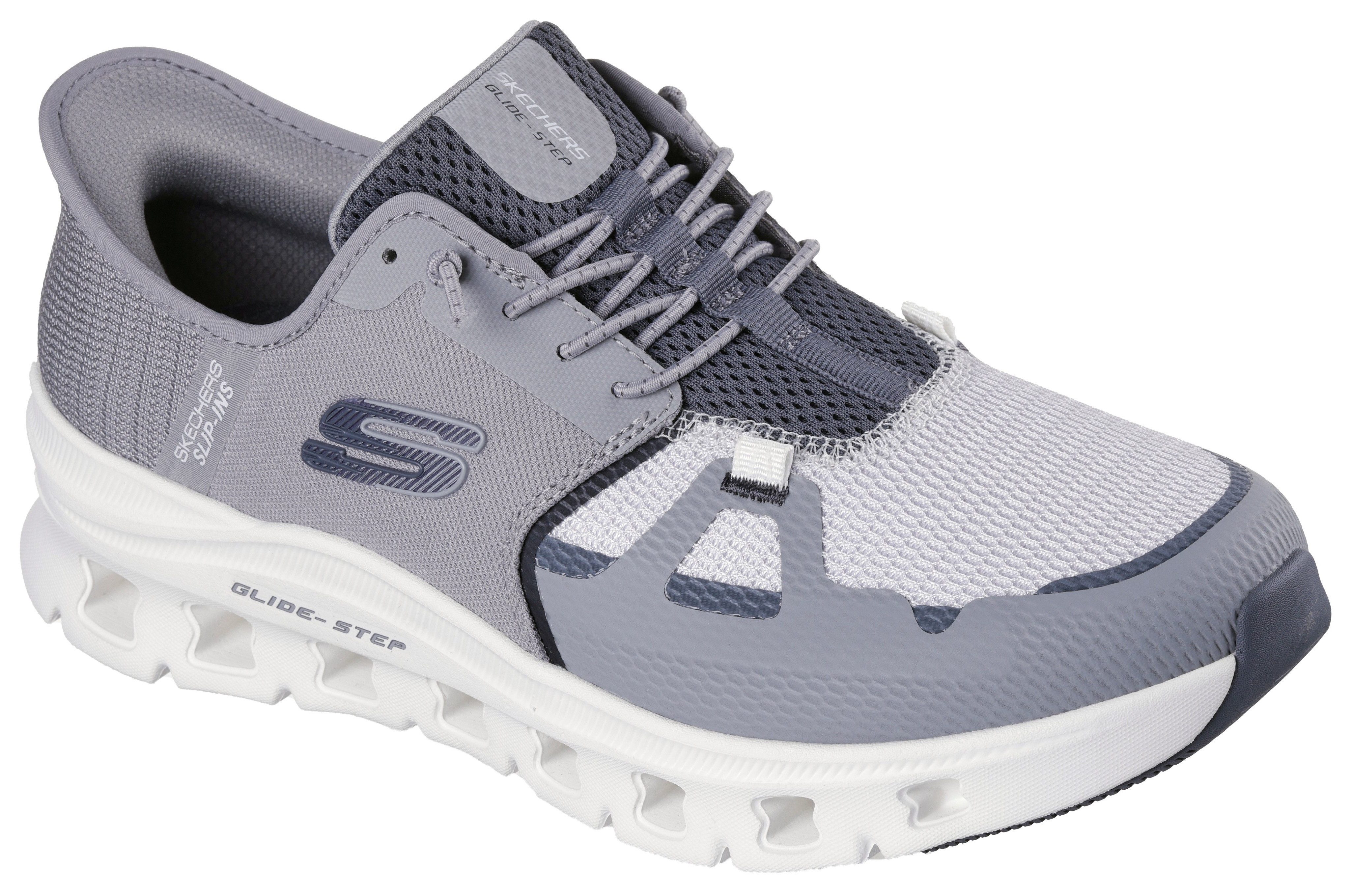 Skechers GLIDE-STEP PRO Slip-On Sneaker Laufschuh, Trainingsschuh mit flexibler Traktionslaufsohle