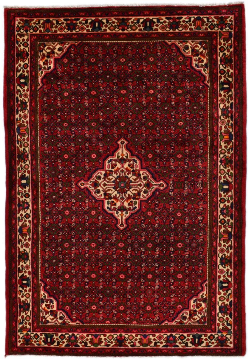 Nain Trading Orientteppich Hosseinabad 205x294 Handgeknüpfter Orientteppich / Perserteppich, rechteckig, Höhe: 12 mm