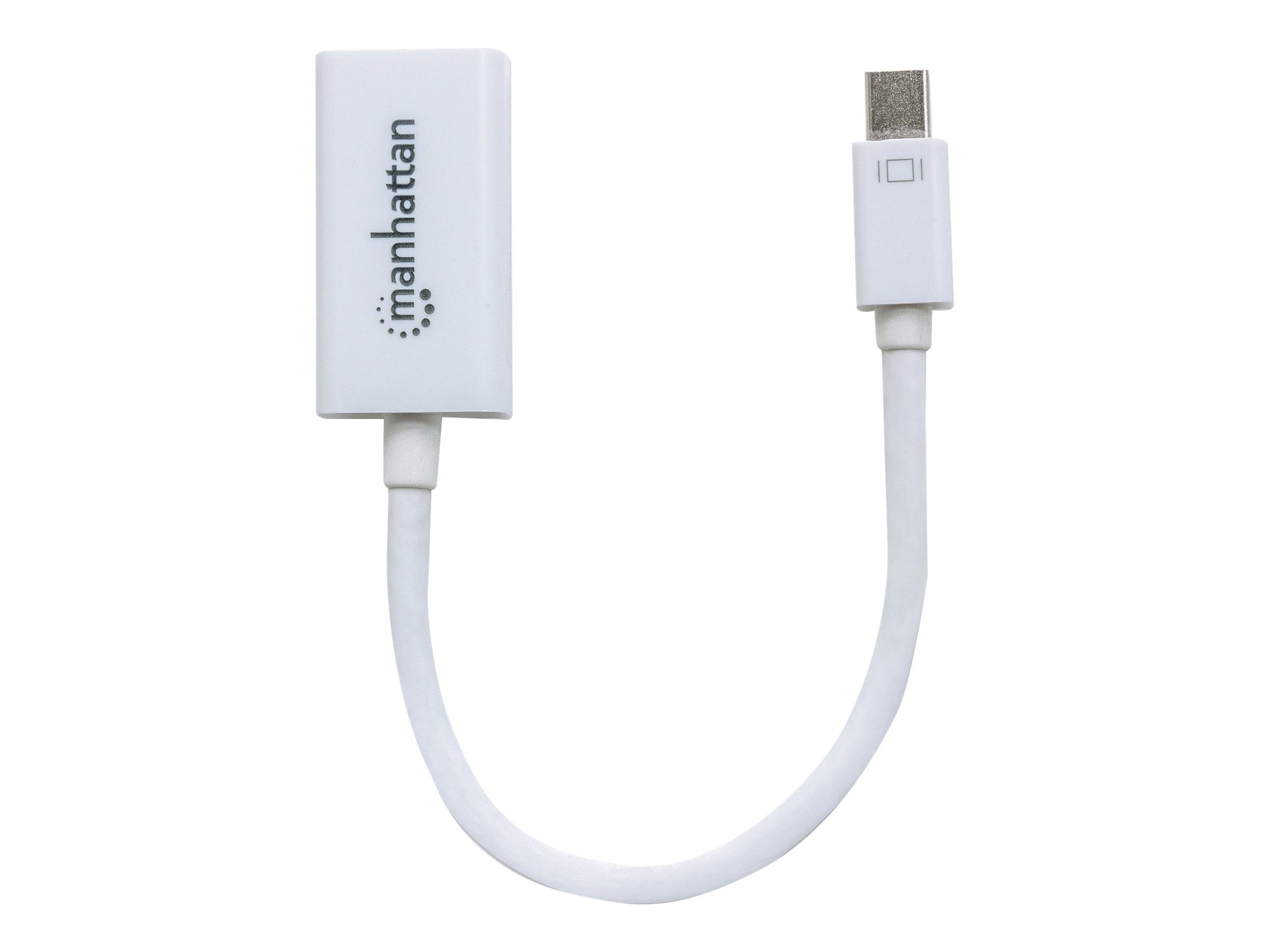 MANHATTAN Mini-DisplayPort auf HDMI Adapter Stecker/Buchse Computer-Kabel