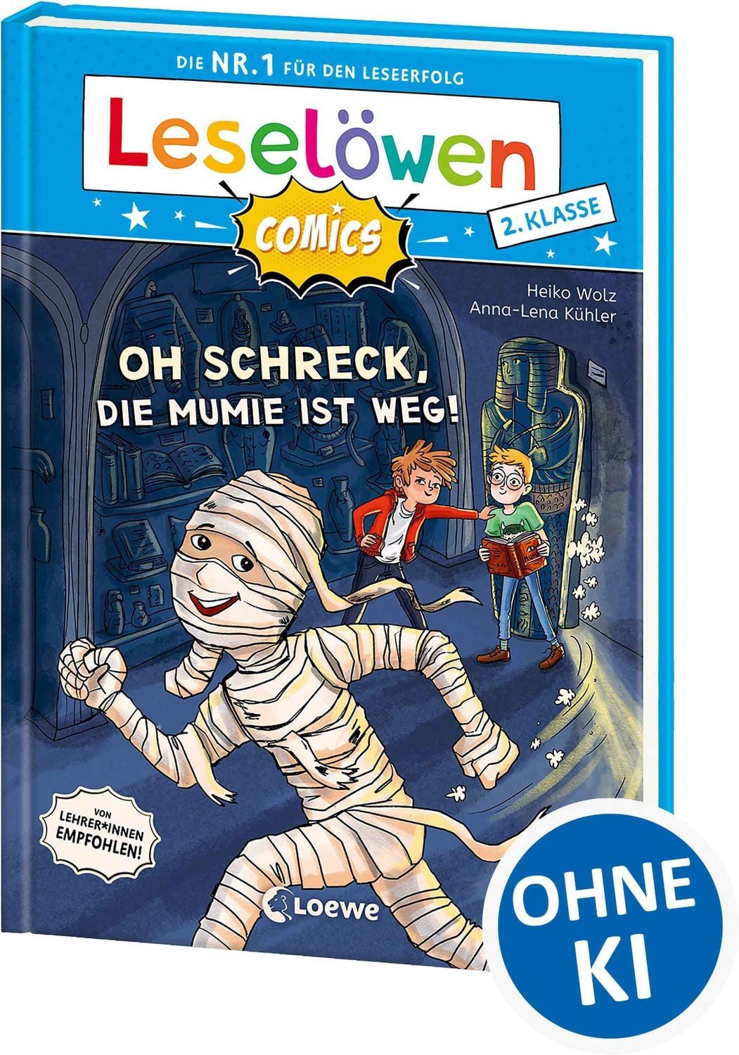 Leselöwen Comics 2. Klasse - Oh Schreck, die Mumie ist weg! / Heiko Wolz