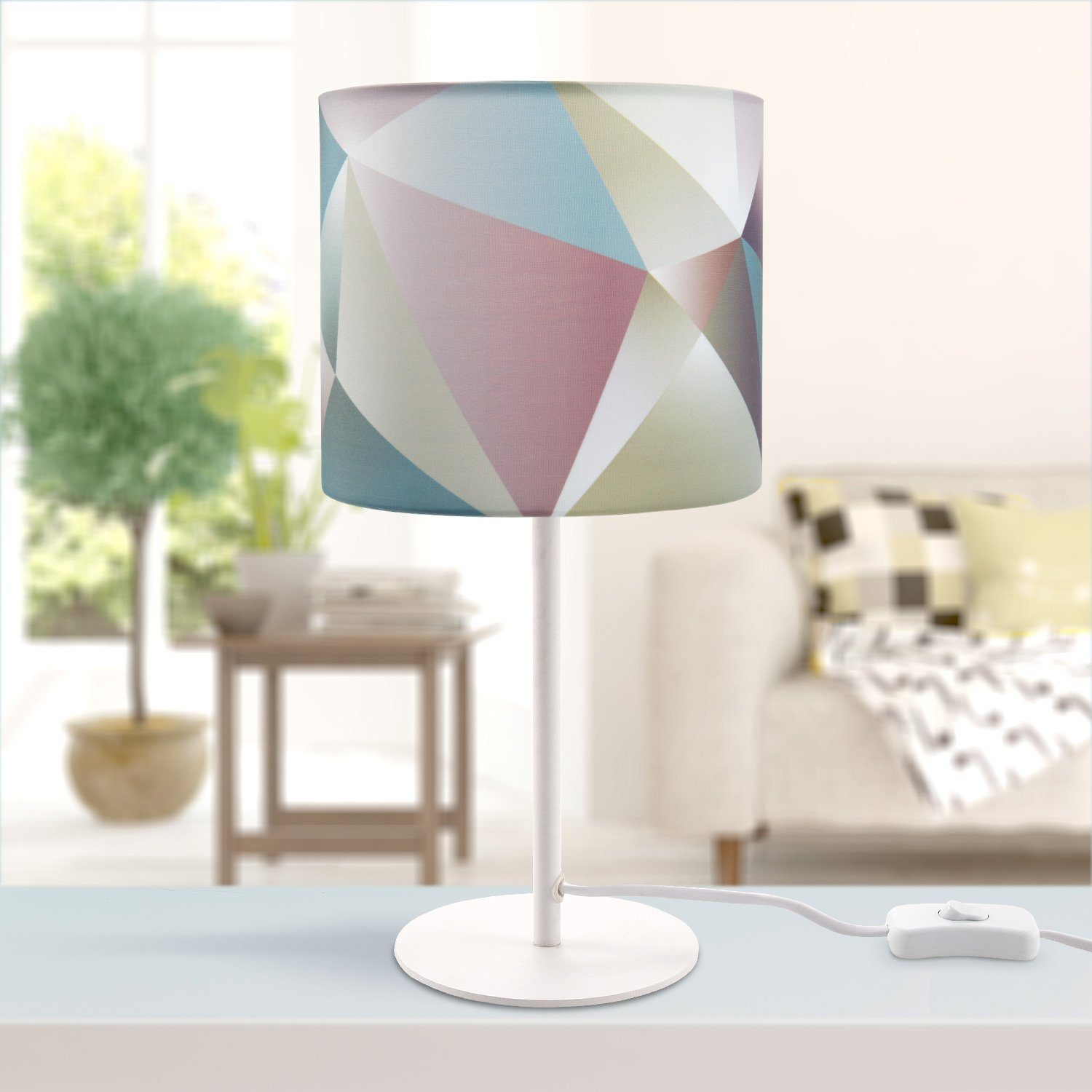 Paco Home Tischleuchte Kosy 309, ohne Leuchtmittel, LED E14 Lampe, Für Wohn günstig online kaufen