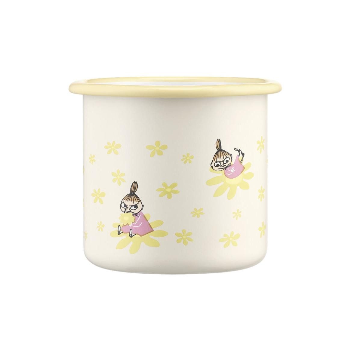 Muurla Kinderbecher Tasse Mumins Flowers (370 ml) – Bild 3 von 5