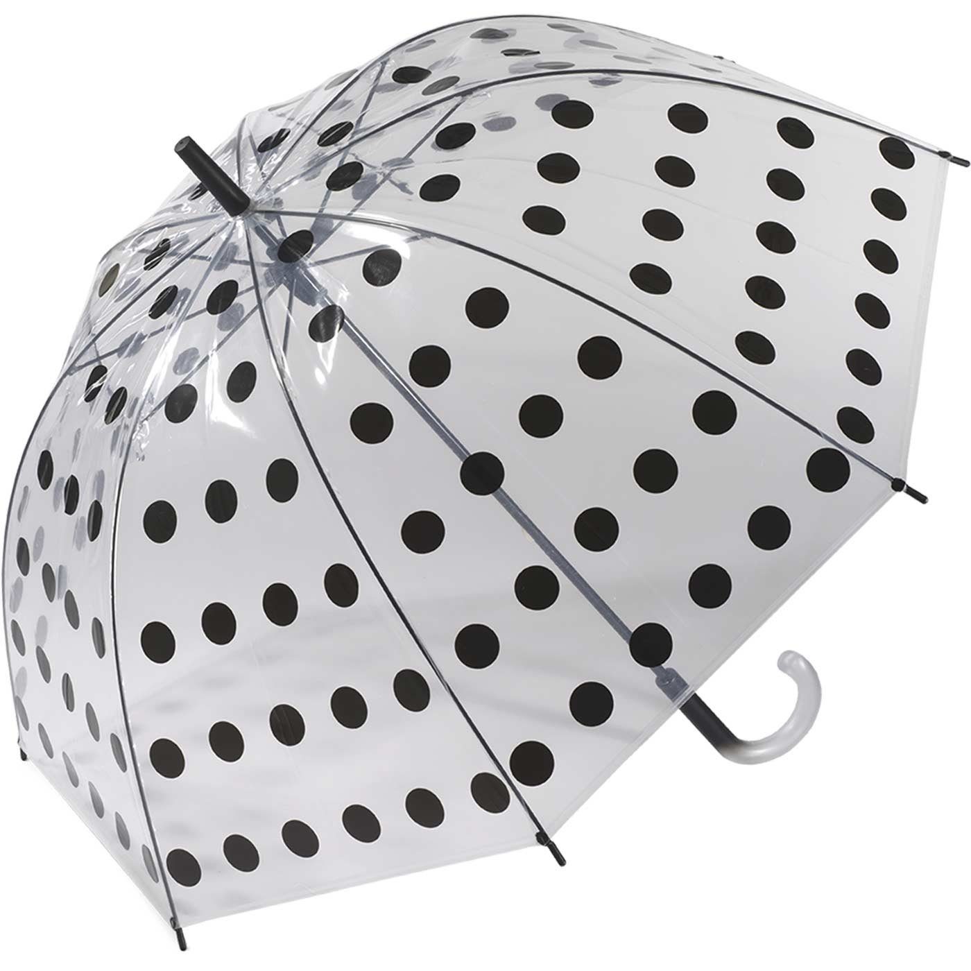 HAPPY RAIN Stockregenschirm großer transparenter Glockenschirm günstig online kaufen