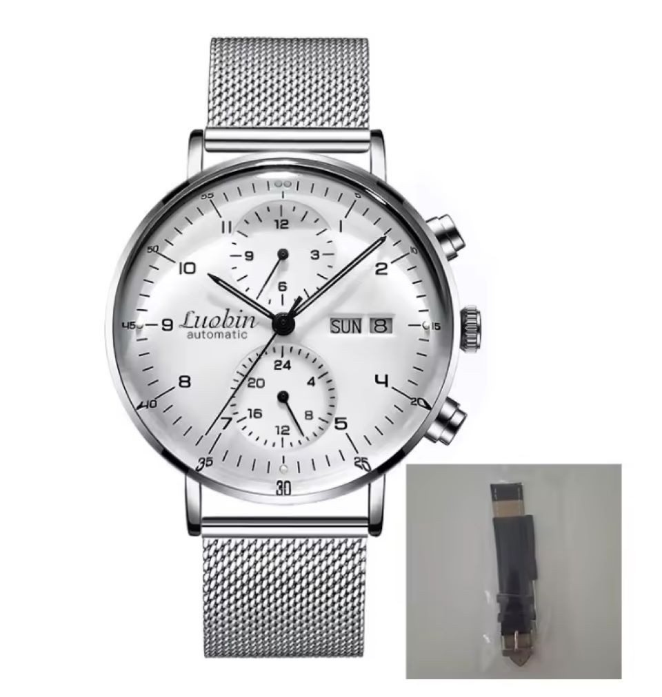 BinBond Automatikuhr Herrenuhr Automatik Armbanduhr Chronograph günstig online kaufen