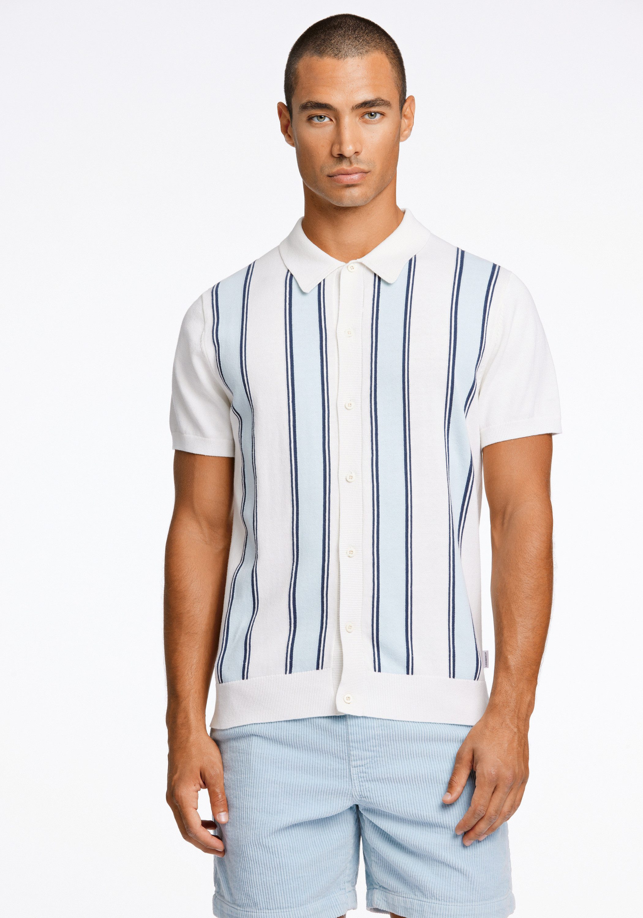 LINDBERGH Strickcape Cardigan Kurzarm Relaxed Fit