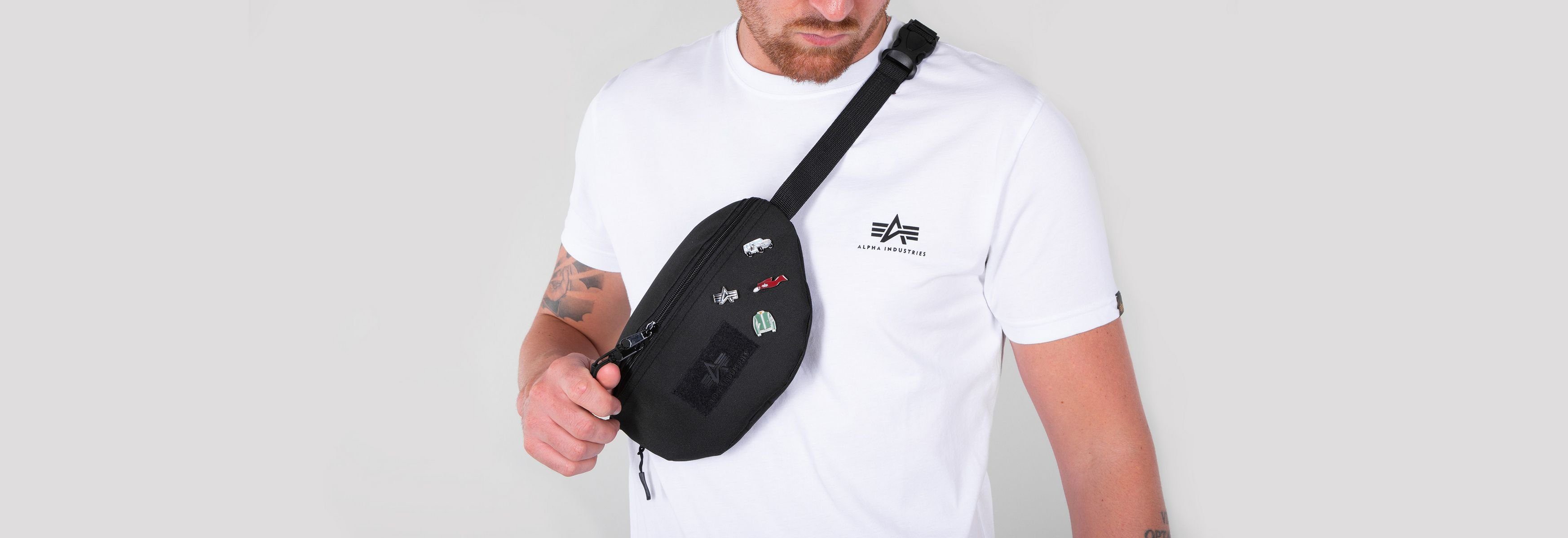 Alpha Industries Button Alpha Pin Set