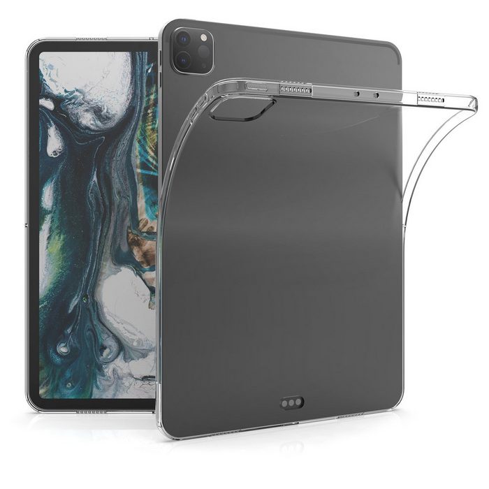 kwmobile Tablet-Hülle Hülle für Apple iPad Pro 11" - (2022) / (2021) Silikon Case transparent - Tablet Cover Tablethülle gummiert