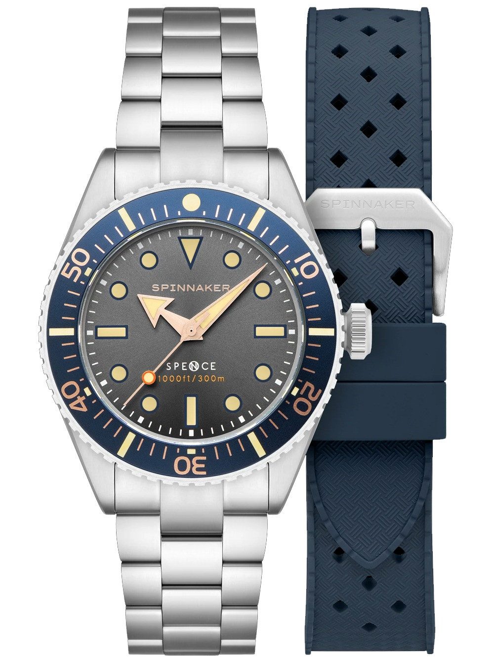 Spinnaker Automatikuhr Spinnaker SP-5097-77 Herrenuhr Spence 300 Automatik 40mm 30ATM Spinnaker SP-5097-77 Herrenuhr Spence 300 Automatik 40mm 30ATM