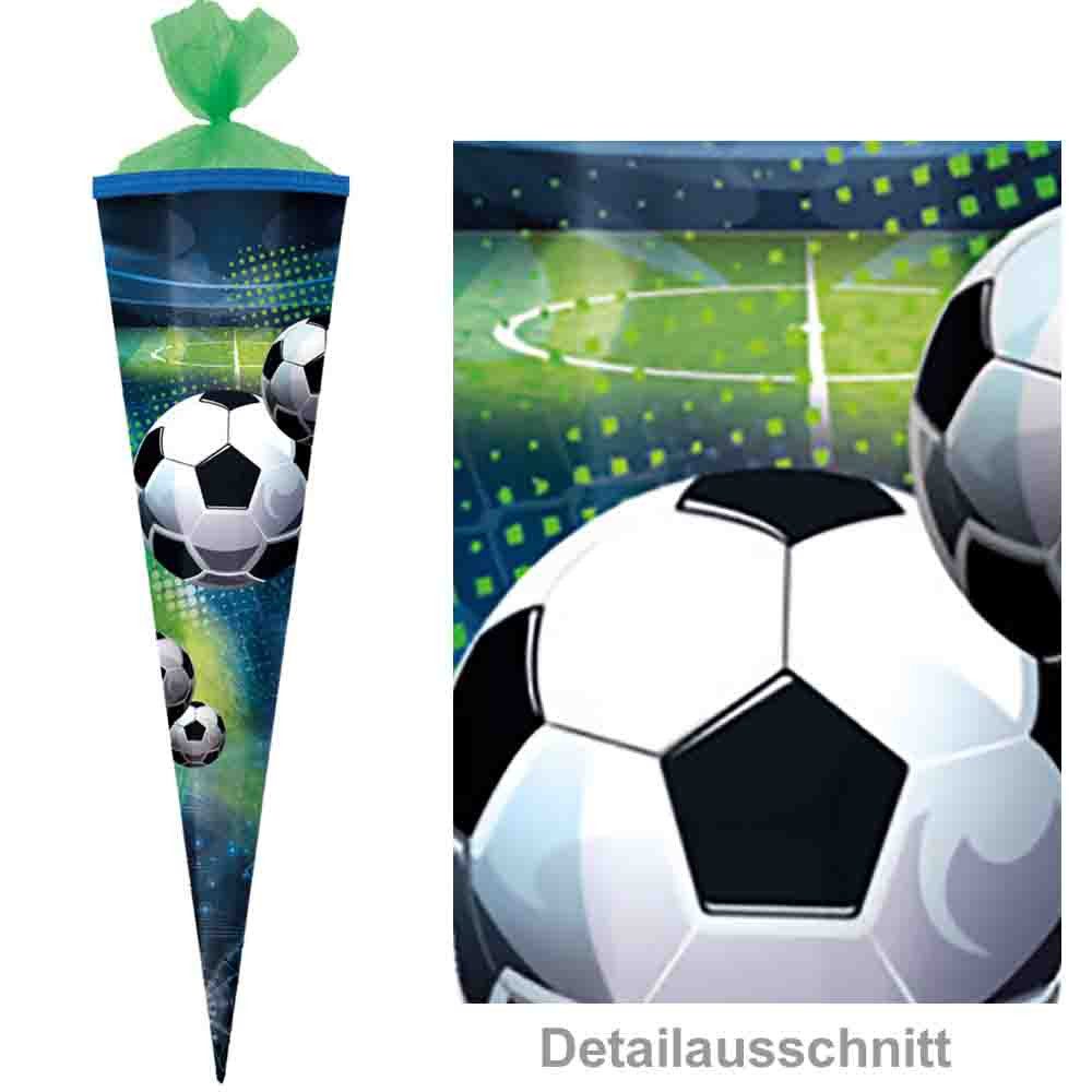 Herlitz Schultüte 85 cm Jungen 2026 veredelt Fussball