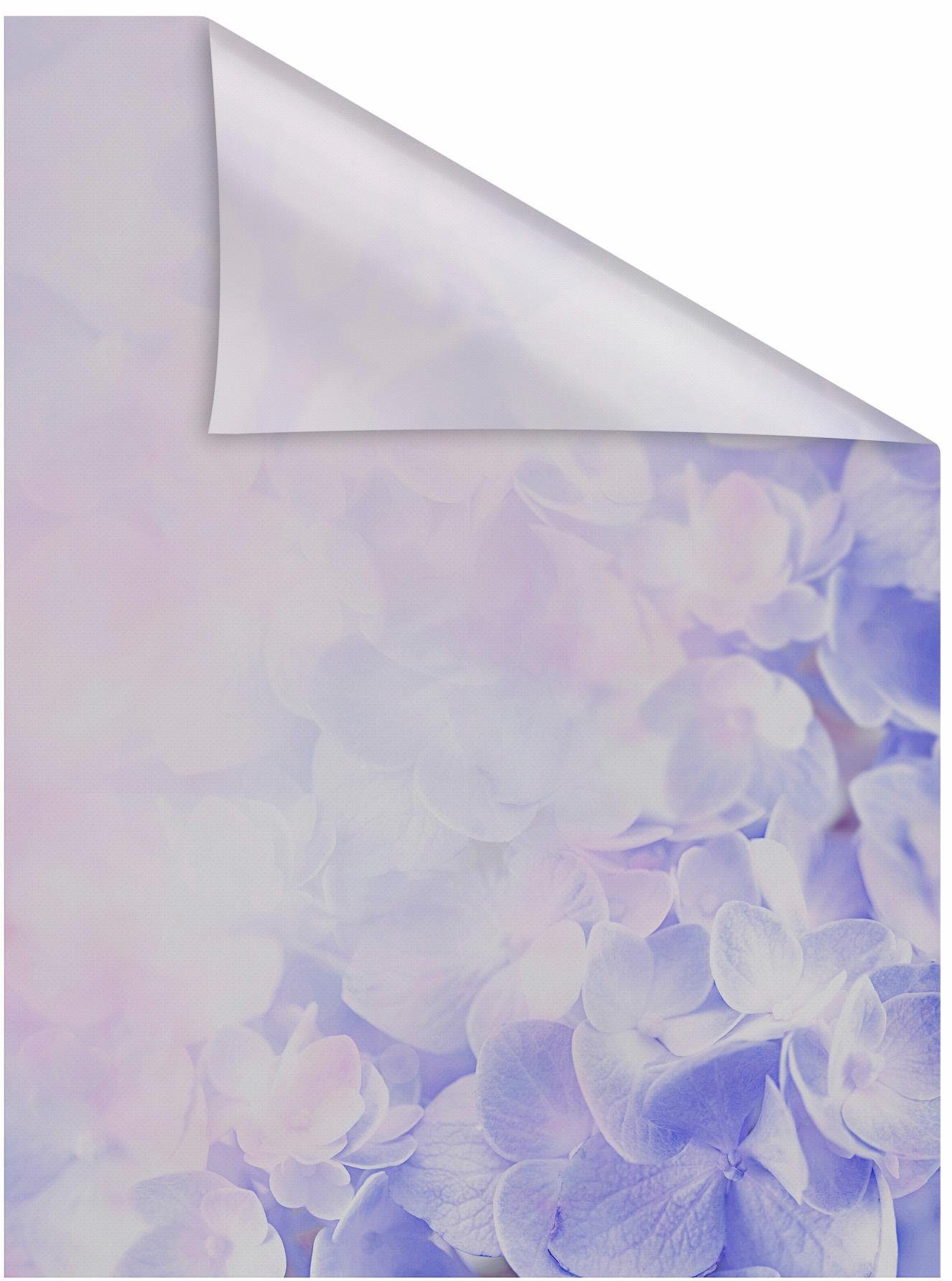 Fensterfolie Hortensie