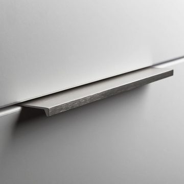SO-TECH® Griffleiste Alu Möbelgriff SEARL 70 - 780 mm Edelstahloptik Profilleiste, Gesamtlänge 70 mm