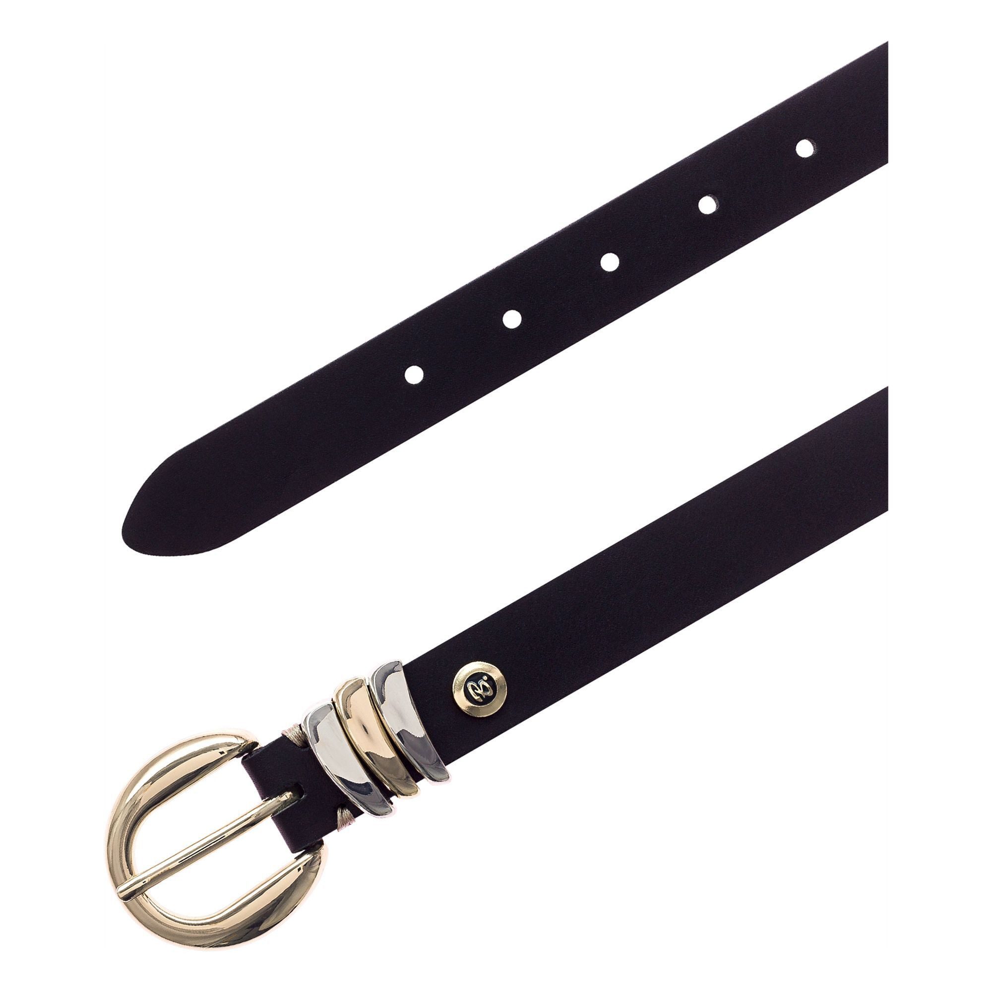 b.belt Ledergürtel Dornschließe