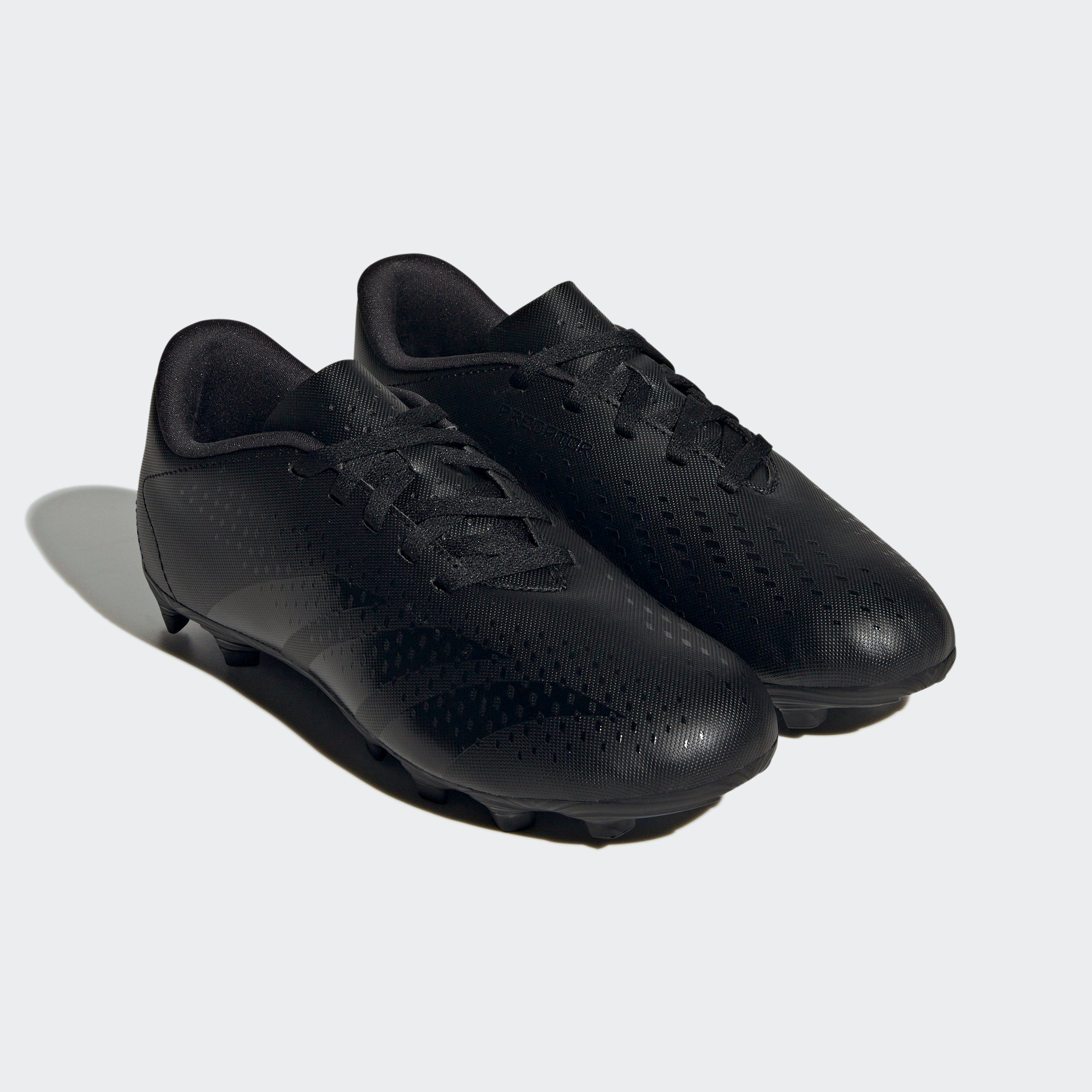 adidas Performance PREDATOR ACCURACY.4 FXG Black Black Core Fußballschuh Core Cloud / White 