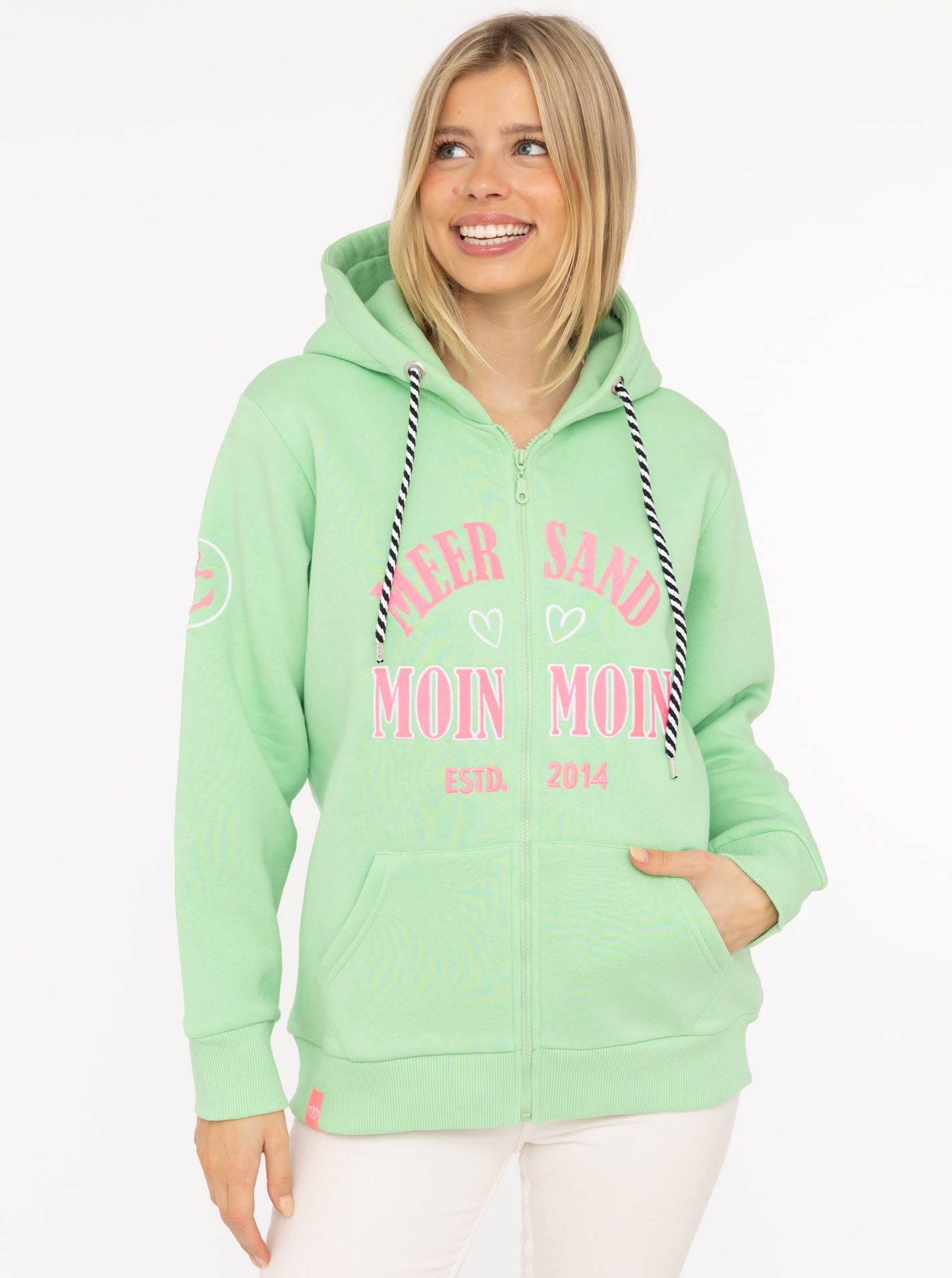 Sweatjacke "Moin Moin"