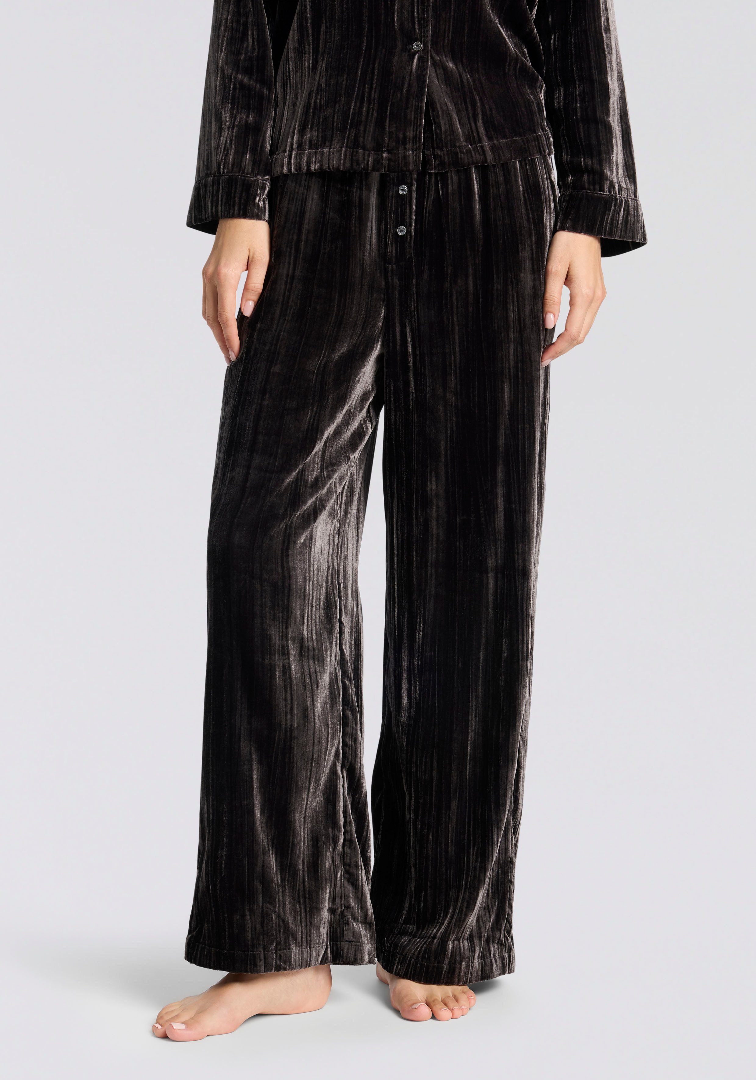 HUGO Pyjamahose Velvet aus weichem Material, günstig online kaufen