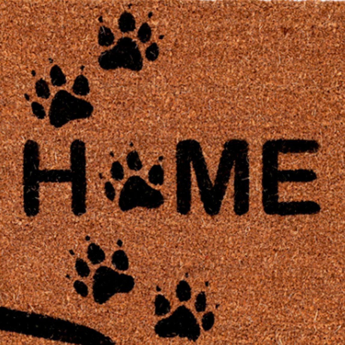 naturalplace Fußmatte Hund & Tatzen, Kokos natur, 75 x 45 cm, rechteckig, H günstig online kaufen